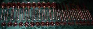 40pc GS Gourmet Settings 18/10 Exotique Platinum Stainless Steel Flatware - Picture 1 of 3