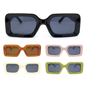 Gafas de sol de plástico rectangulares mínimas de moda para mujer Mod - Imagen 1 de 21