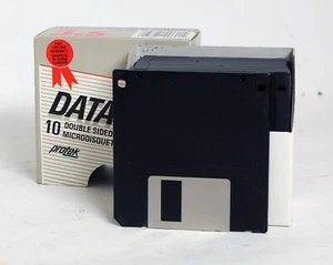 Protek Double Sided Micro Diskettes 3.5 3 1/2 Micro Floppy Discs 12x - Picture 1 of 1