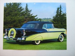 1956 Chevrolet Bel Air convertible full-color photo page from NOS calendar--'56 - Picture 1 of 1
