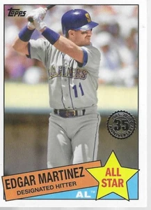2020 Topps 1985 35th Anniversary All Star Edgar Martinez 85AS-31 Mariners  - Picture 1 of 1