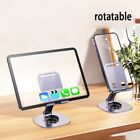 Stylish Silver Tablet Holder for Desk Use Maintain a Clean and Tidy Workspace