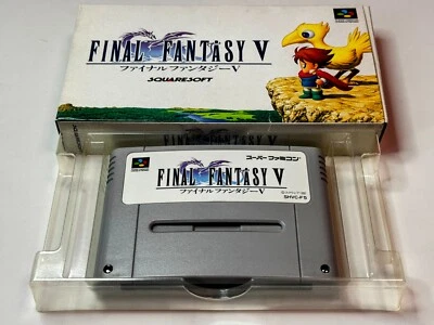 FINAL FANTASY V 5 Super Famicom Nintendo japan squaresoft No manual FF5 JAPAN - Image 1 of 4