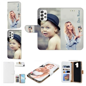 Flip Case Personalisierte Handy Hülle Foto Druck für Samsung Galaxy A52S (5G) - Picture 1 of 9