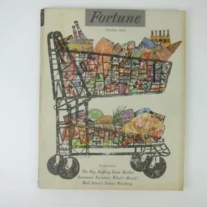 Vintage FORTUNE Magazine October 1953 Cadillac Chevrolet General Motors Seagrams - Picture 1 of 24