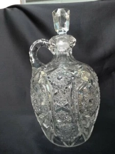EAPG Cambridge Clear Pattern 2351 Decanter & Stopper 32oz. Very Good Used Cond. - Picture 1 of 12