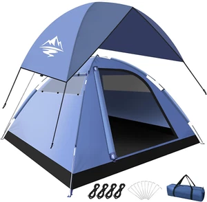 Lightweight Camping Dome Tent, Easy to Set Up, Portable Camping Tent for Travel - Picture 1 of 13