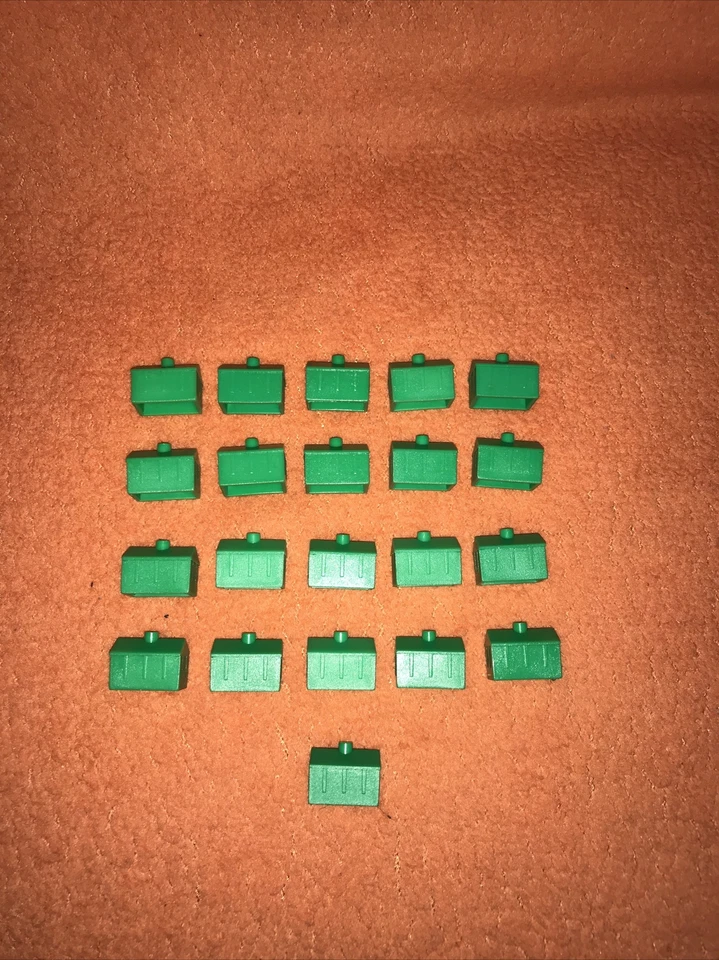 Casas de repuesto/cabinas de boletos Monopoly Junior montaña rusa X 21 Foto 1 de 1