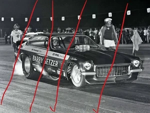 Don Schumacher - Barry Setzer Vega Funny Car 12 x 18 photo OCIR - Picture 1 of 1