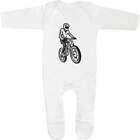 'Electric Bike' Baby Romper Jumpsuits / Sleep suits (SS046030)