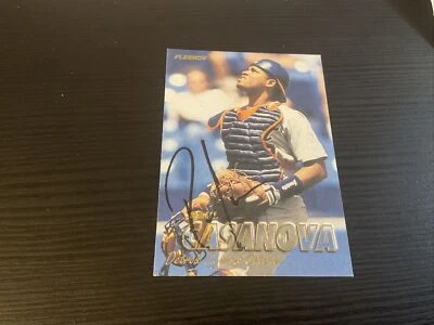 1997 (TIGERS) Fleer Tiffany #95 Raul Casanova Signed - Image 1 of 2
