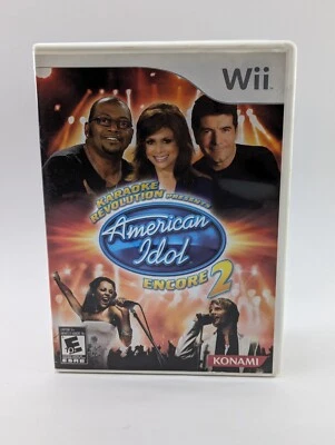 Karaoke Revolution American Idol Encore 2 (Nintendo Wii) Complete Tested - Image 1 of 4