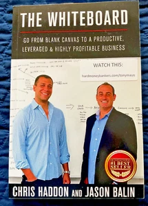 Whiteboard Go from Blank Canvas to Productive Business SC Signed by Authors 2015 - Picture 1 of 13