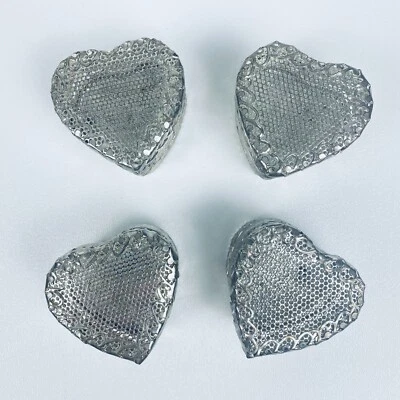 4 cajas de baratijas de caramelo anillo de San Valentín en forma de corazón Wilton vintage Foto 1 de 4