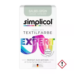 Simplicol Textilfärbemittel Expert Farbe Salbei Grün Packung 150g - Bild 1 von 1