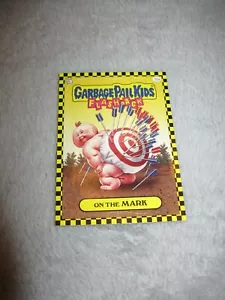 Garbage Pail Kids ~ MARK ~ On the Mark ~ Name Sticker Topps 50a Card A - Picture 1 of 2