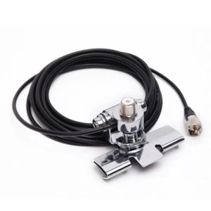 Nagoya RB-400 Mobile Car Ham Radios Trunk Lid Hatchback Mount Base Clip 5M Cable - Zdjęcie 1 z 6