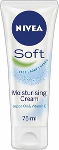 NIVEA Soft Moisturising Cream for Face, Hands and Body - 75ml - Picture 1 of 1
