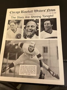 1986 Chicago Diamond Dinner Autographed Program + Autographed baseball (Musial) - Picture 1 of 13