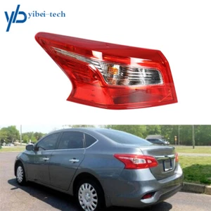 For 2016-2017 2018 Nissan Sentra Tail Light Brake Lamp Outer Driver Side Red - Picture 1 of 9