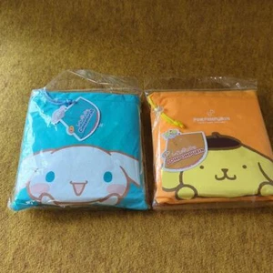 Pom Pom Purin Cinnamoroll adult rain poncho raincoat sanrio set mzmr Y - Picture 1 of 5