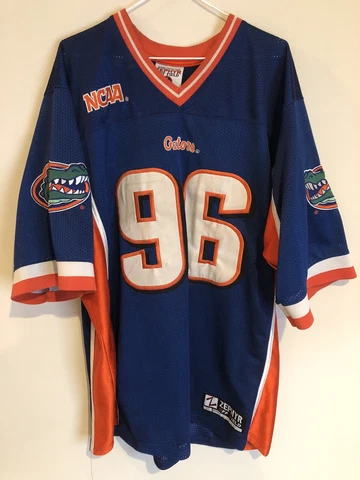 NCAA Florida Gators Stitched Zephyr Off Field Football Jersey Size 48 Cover