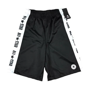 Converse All Stars Boys Black & Gray Basketball Shorts Size XL Youth - Picture 1 of 5