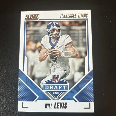 2023 Score NFL Draft Will Levis Tennessee Titans #5 - Image 1 of 2