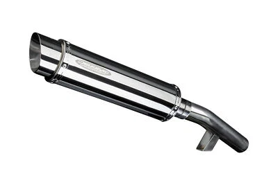 Silenciador de escape redondo de aço inoxidável Kawasaki Versys 1000 Delkevic 14" deslizante 15-18 - Imagem 1 de 2