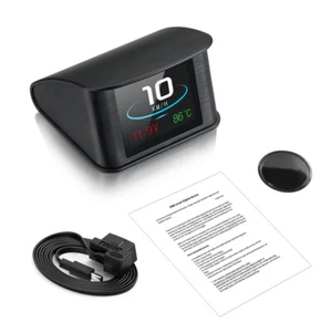 OBD Smart HUD Display Digital Auto Dashboard Heads Up Speedometer Distance RPM×1 - Picture 1 of 11