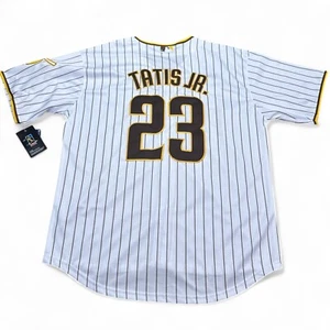 NWT NIKE Fernando Tatis Jr. San Diego Padres Baseball Jersey Adult Size XL MLB - Picture 1 of 14