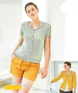 Sirdar Knitting Pattern - Sirdar Cotton DK, Cardigans 8258 - Picture 1 of 1