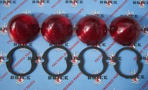 Juego de lentes de luz trasera Buick Special Super Roadmaster 1953. Juego de 4 con juntas - Imagen 1 de 6