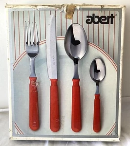 set posate vintage marca Abert colore rosa - Foto 1 di 4