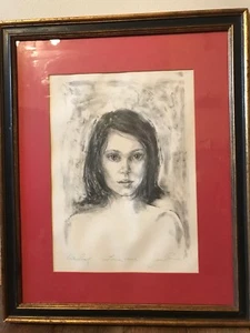  Joan Purcell "Lonely Child" A/P Lithograph Nicely Framed - Picture 1 of 11
