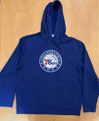 Sudadera con Capucha Majestic Philadelphia 76ers Para Hombre XL Excelente Estado Foto 1 de 4