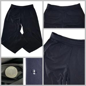 Lululemon Kung Fu Pant Herren L schwarz Stretch Kordelzug Jogginghose YGI X5-52 - Bild 1 von 12