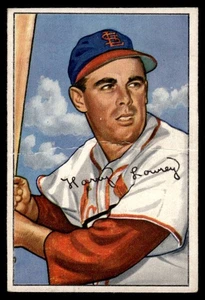 1952 Bowman Peanuts Lowrey St. Louis Cardinals #102 - Picture 1 of 2