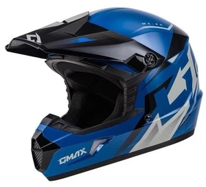 New Gmax MX-46 Compound Off-Road Helmet Blue/gray Size Small - Bild 1 von 5