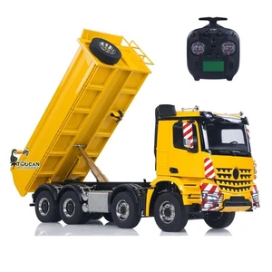 8x8 1/14 Hydraulic Metal 3 Speed RC Dumper Truck Tipper Dumper W/ Motor Servo - Picture 1 of 23
