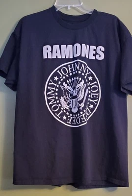 Camiseta negra XL con logotipo de The Ramones para hombre Foto 1 de 2