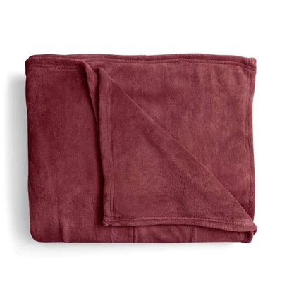 Sunbeam Electric Heated Throw Cabernet Microplush 50X60 Auto Shut Off - Image 1 of 3