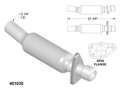 Convertidor catalítico para Chevrolet El Camino 1980 3,8 L V6 GAS OHV Foto 1 de 2