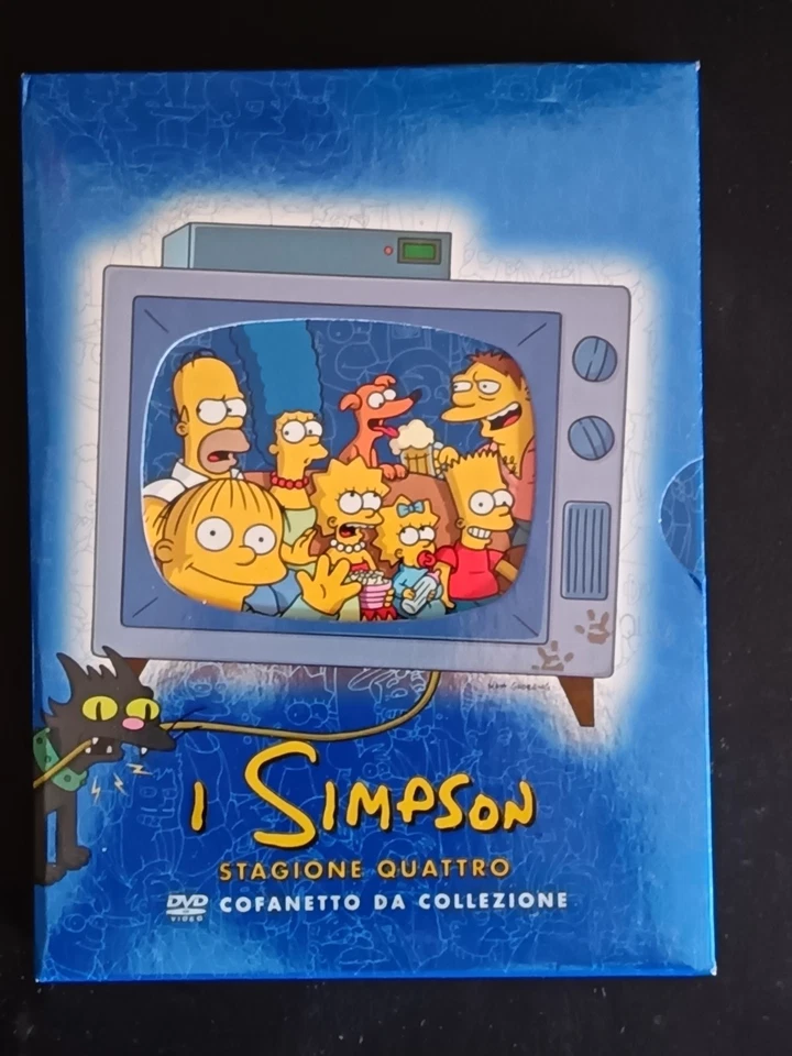 I Simpson - Stagione Quattro 4 DVD Cofanetto da collezione - Immagine 1 di 4