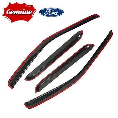 Viseras de ventana originales Ford Super Duty 1999-2016 deflector de ventilación solar viento Foto 1 de 4