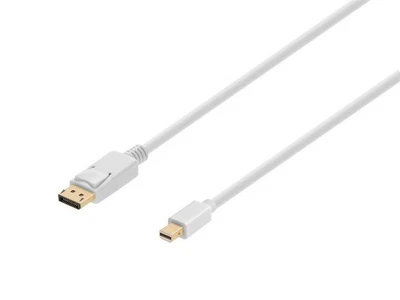 Monoprice 6ft 32AWG Mini DisplayPort to DisplayPort Cable, White - Image 1 of 4