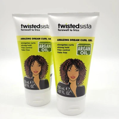 Lote de 2 Gel Twisted Sista Amazing Dream Curl 5.07 Fl OZ Nuevo Envío el Mismo Día Foto 1 de 3