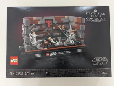 Lego 75339 Star Wars Death Star Trash Compactor Diorama NEW & Sealed - Image 1 of 2