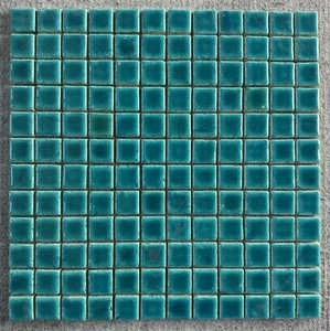 MOSAICO ACQUAMARINA SU RETE IN GRES 30X30 1 SCELTA - Picture 1 of 1