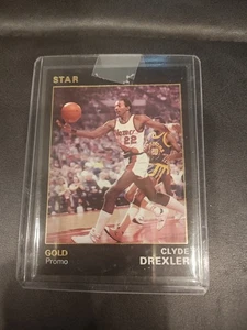 1990 Star Clyde Drexler Gold Promo /300 - Picture 1 of 6